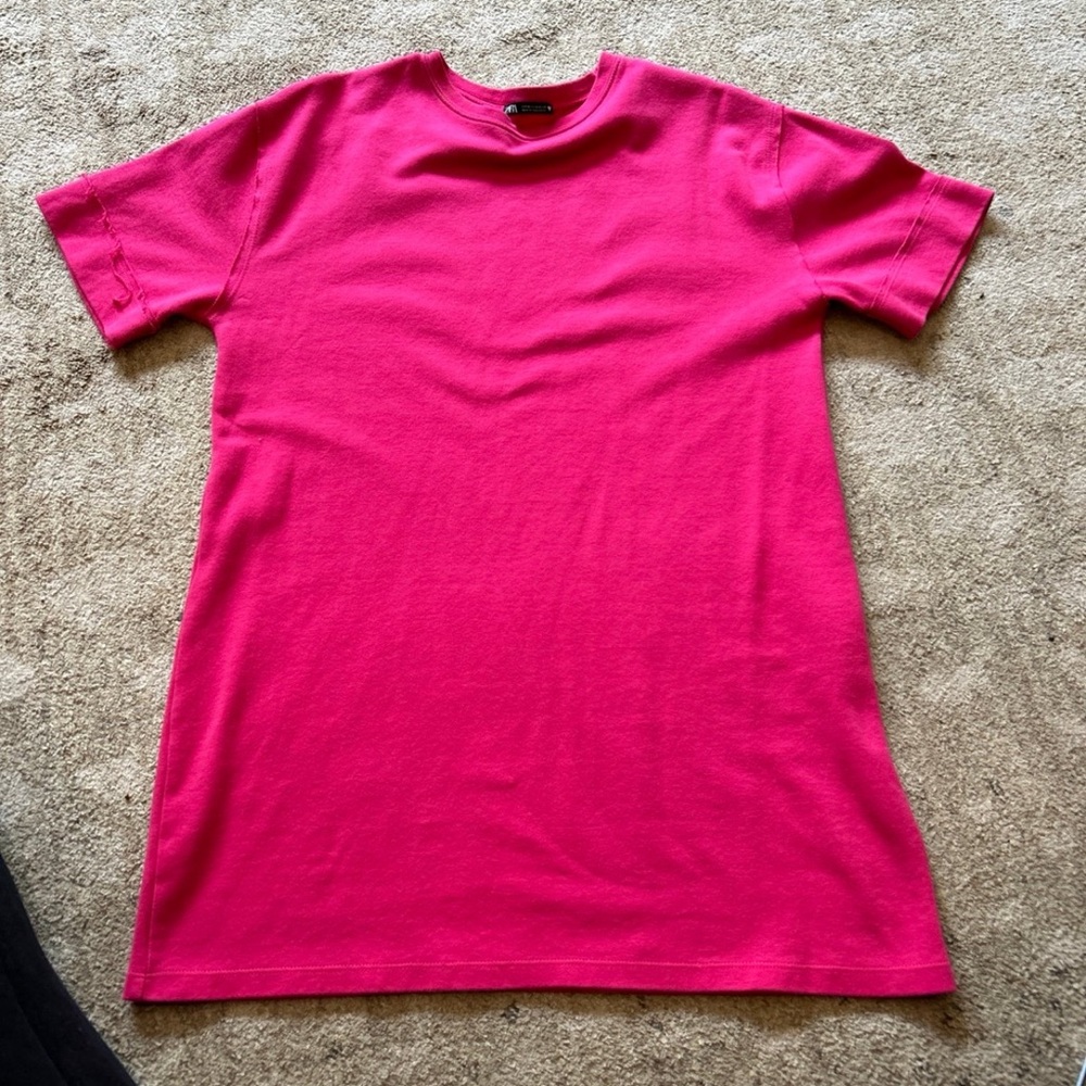Zara Medium Hot Pink Mini Dress/ Tunic